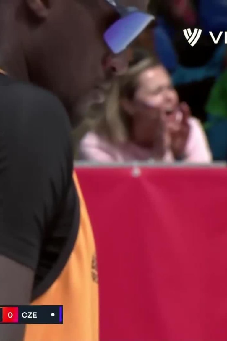 Ondrej Perusic Aces Leader in Perusic Schweiner vs. Cherif Ahmed - Top Aces_5829844