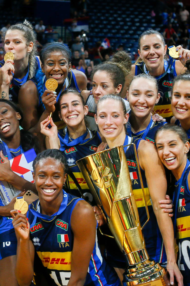 Italy back on top of EuroVolley podium, Egonu MVP