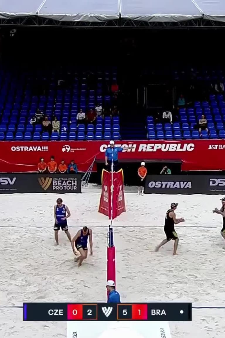 Andre Loyola Stein Successful Blocks Leader in Andre George vs. Sepka Semerad - Top Successful Blocks_5814511