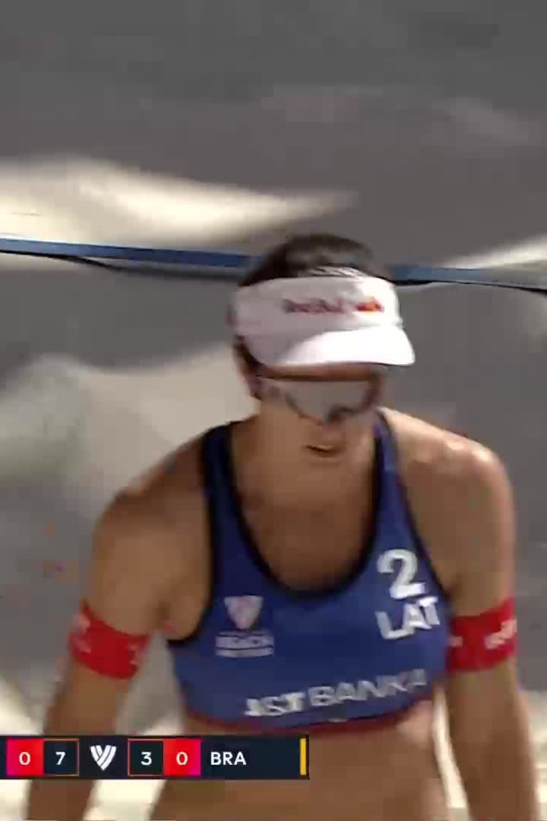 Tina Graudina Aces Leader in Kravcenoka Graudina vs. Duda Ana Patricia - Top Aces_5819187