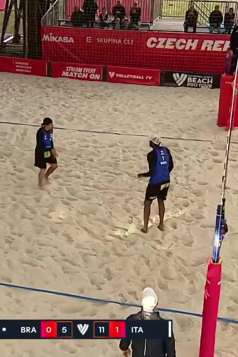 Paolo Nicolai Successful Attacks Leader in Nicolai Cottafava vs. Alvaro Filho Evandro - Top Successful Attacks_5808796