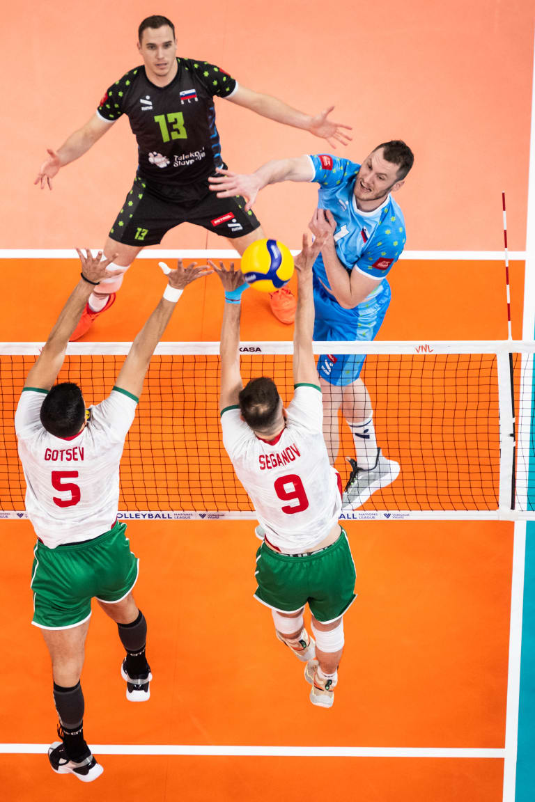 Stern propels Slovenia into VNL Finals’ qualification zone