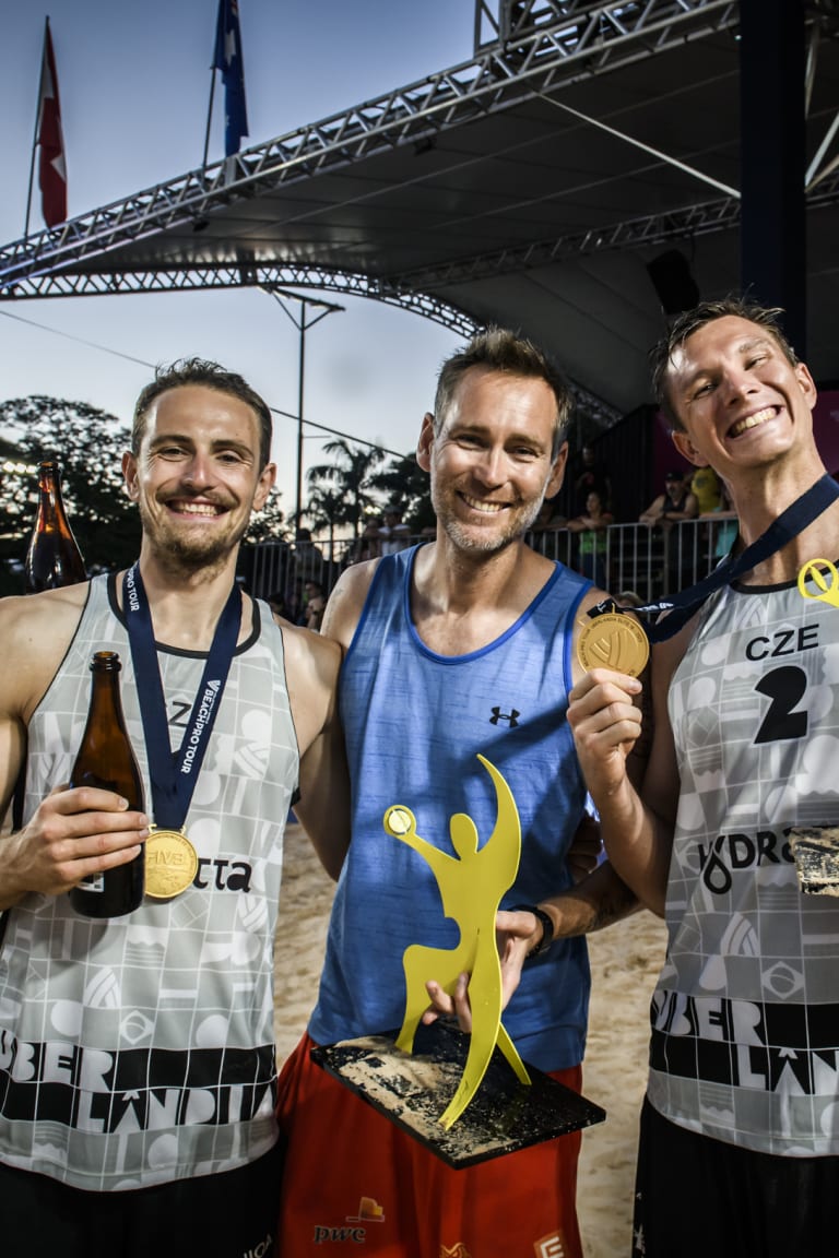 Brilliant Perusic and Schweiner claim Uberlândia gold