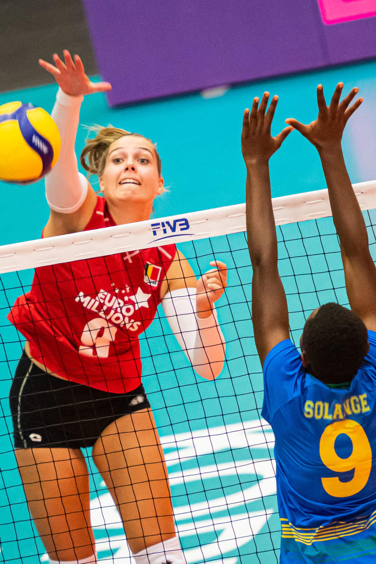 Belgium shut out Rwanda to take on Thailand for 13th place