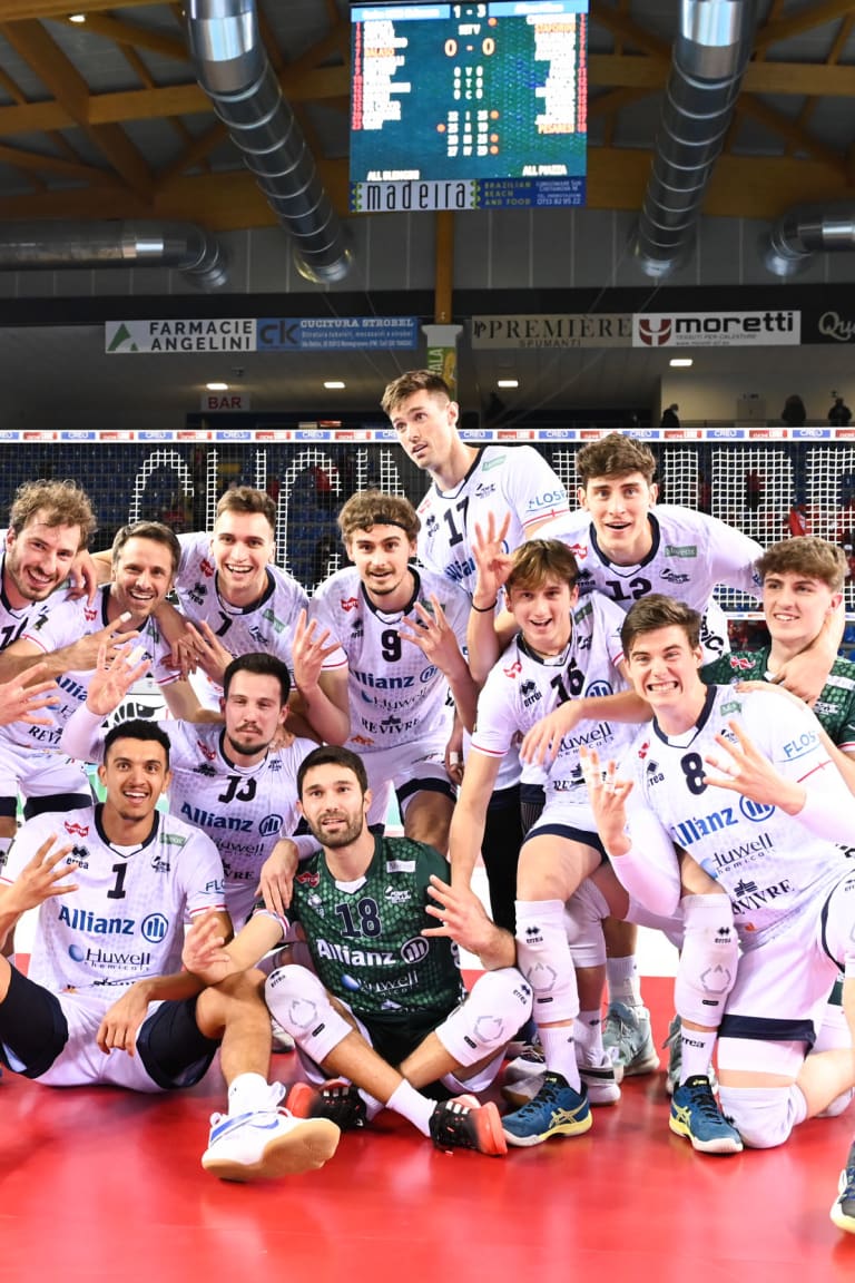 Patry powers Milan in upset of Lube for Italian Cup semifinals berth