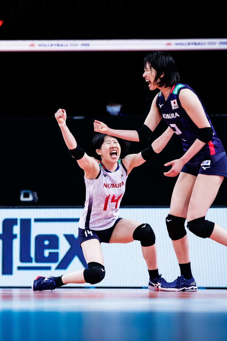 China, Japan turn out stunners of Day 9 at Women's VNL