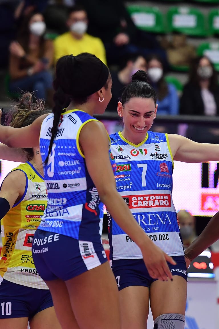 Conegliano and Scandicci back at the top in Italian League