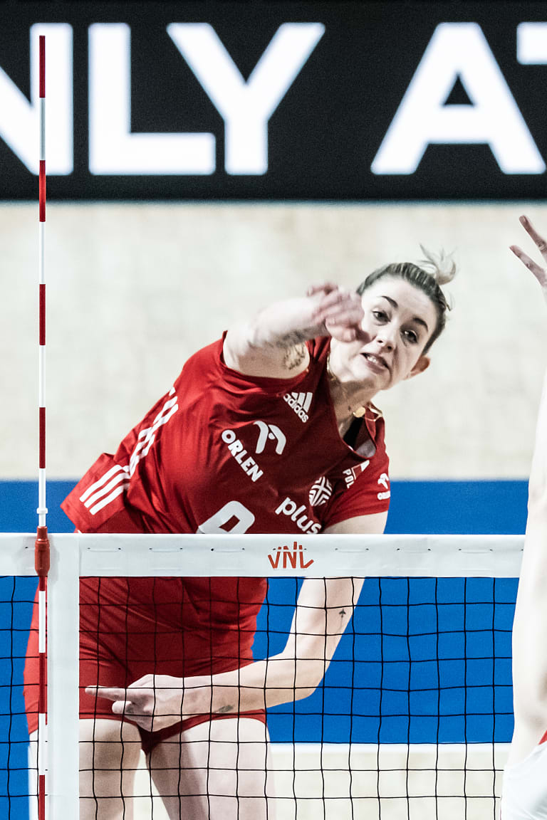 Stysiak è in testa a tutte le marcatrici nella fase preliminare della VNL