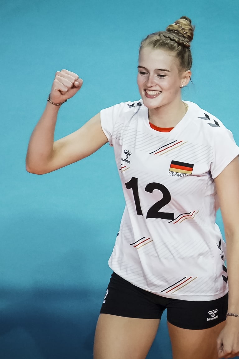 Orthmann a scoring force for Germany in VNL 2022