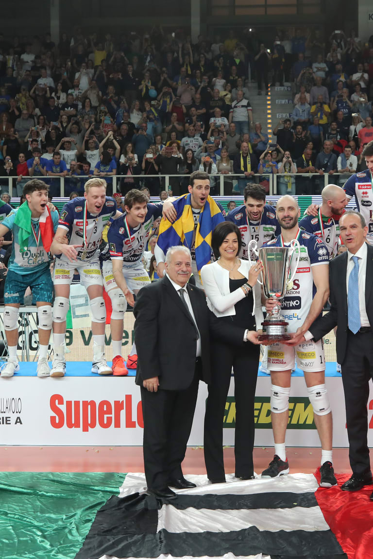 Michieletto shines as Trentino regain the Scudetto after eight years