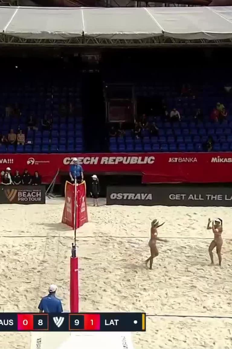 Anastasija Kravcenoka Aces Leader in Kravcenoka Graudina vs. Clancy Mariafe - Top Aces_5813846