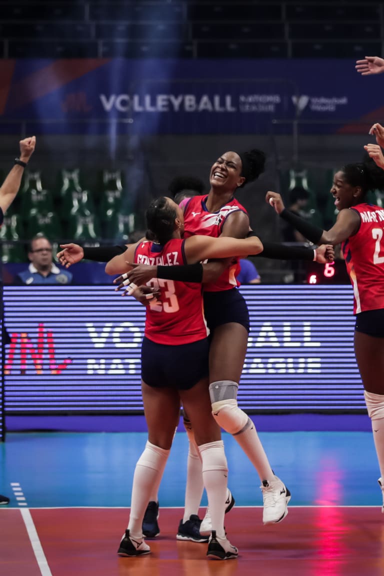 Dominicans celebrate massive improvement in VNL Week 2