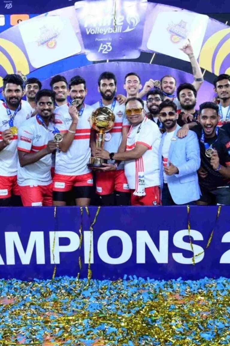 PVL Season 1 Champions Kolkata Thunderbolts the team to beat