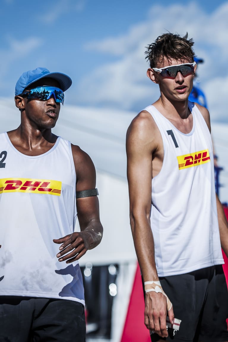 Batrane & Bialokoz looking to take English beach volleyball to new heights