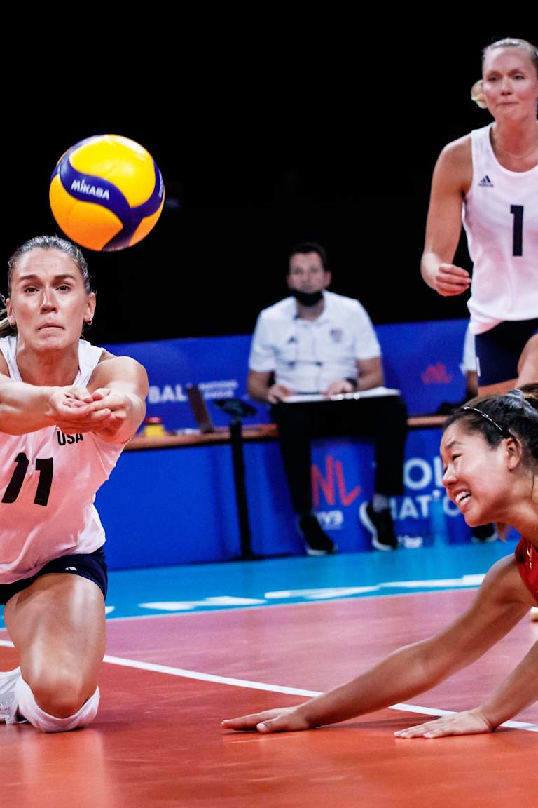USA hurtle on with sweep of Japan at Women's VNL