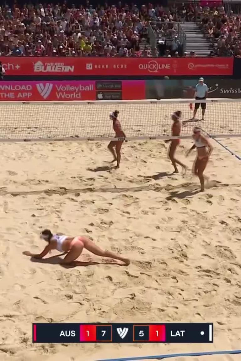 Taliqua Clancy Successful Attacks Leader in Kravcenoka Graudina vs. Clancy Mariafe - Top Successful Attacks_6162664