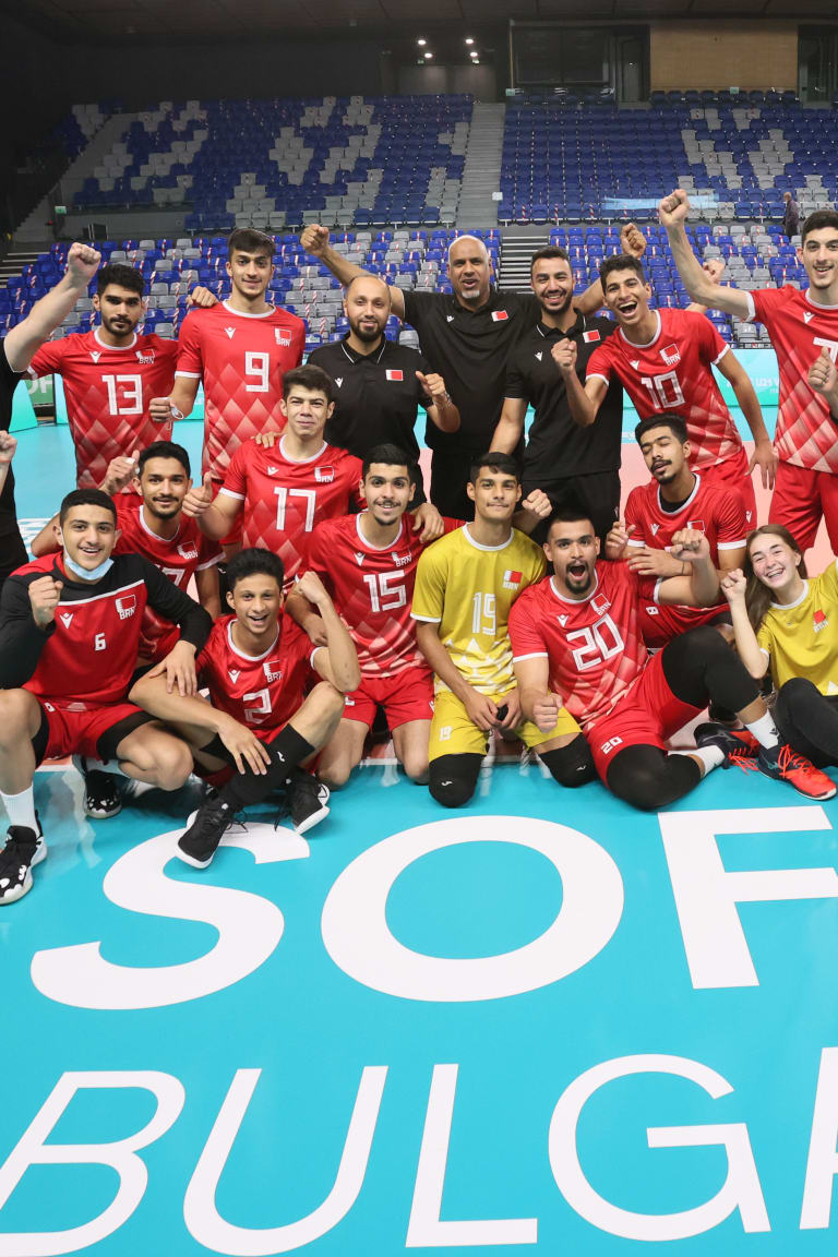 Bahrain celebrate first on-court victory