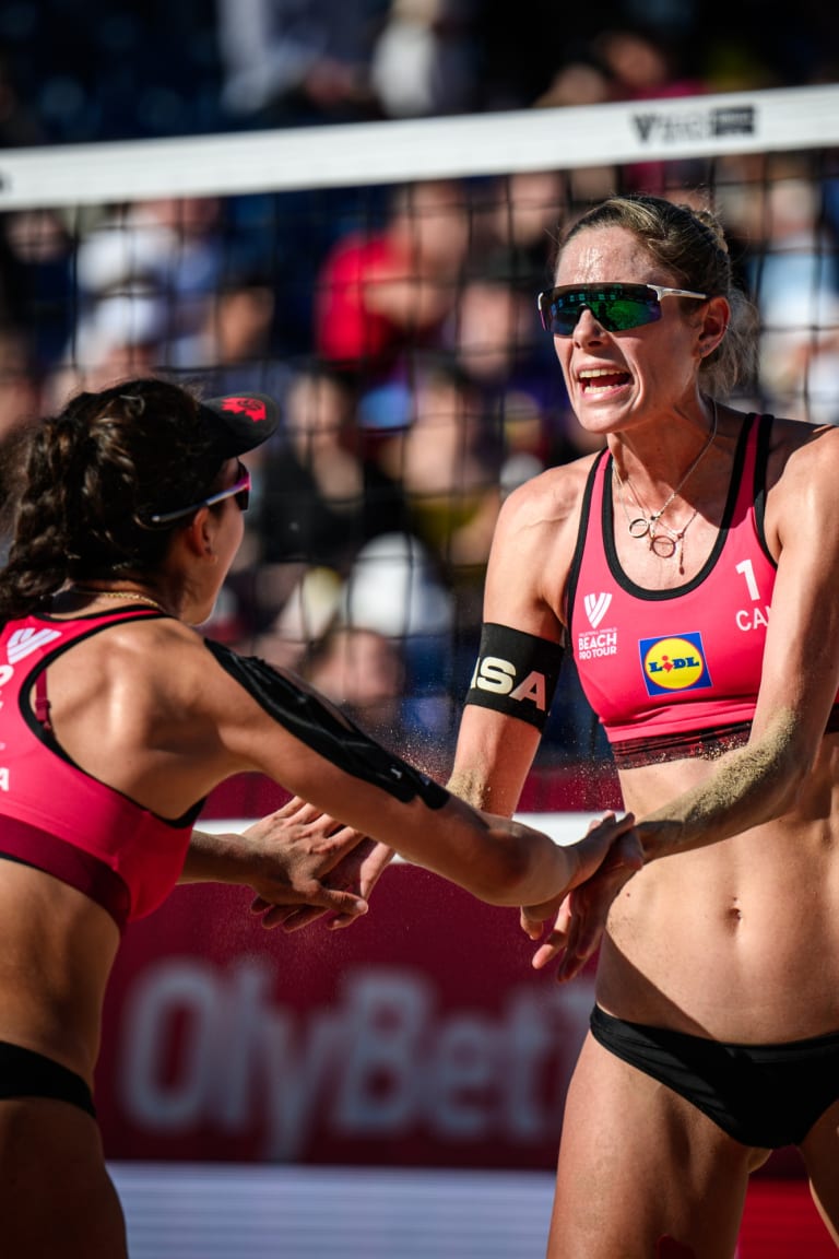 Pavan and Melissa lead Beach Pro Tour stars at Commonwealth Games