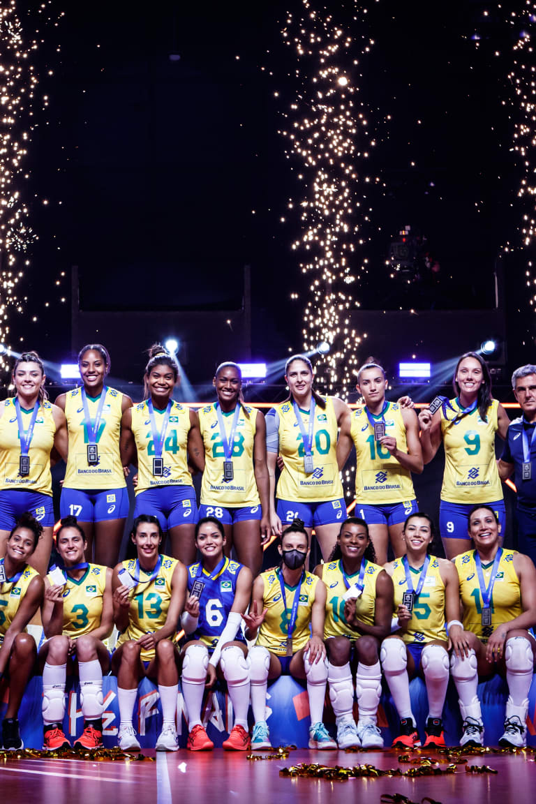 VNL silver medallists Brazil announce Olympic roster