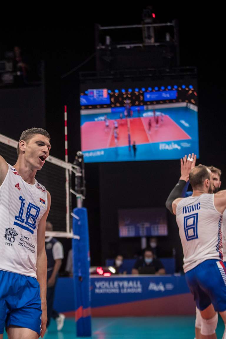 Fabulous Serbia stop France as VNL heats up