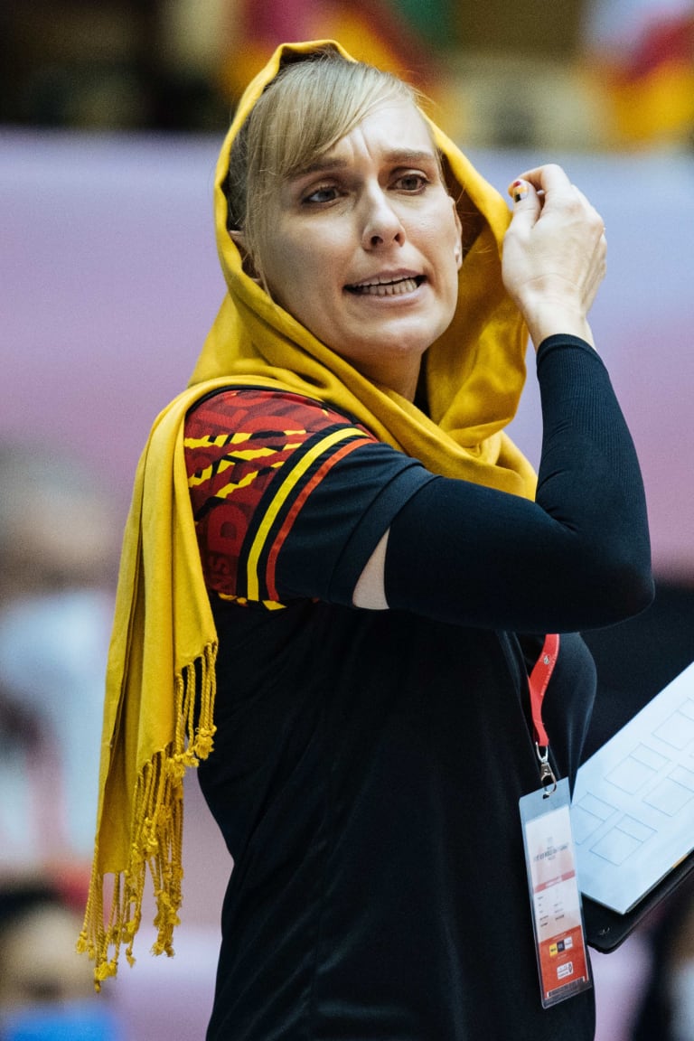 Belgium coach Mieke Moyaert: Gender is not an issue