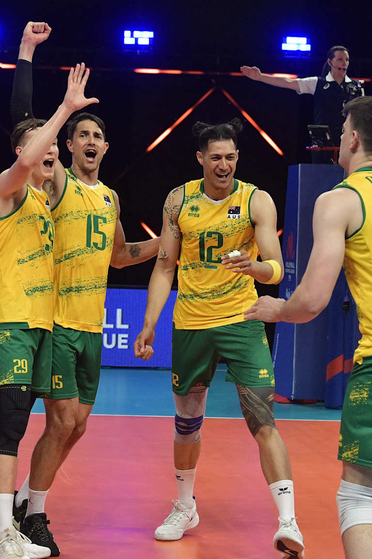 Australians reunited and preparing for VNL debut