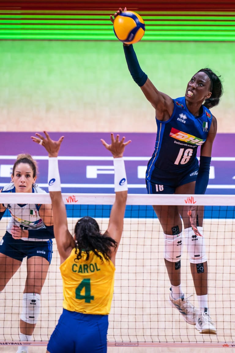 Italy sweep Brazil to triumph as first-time VNL champs