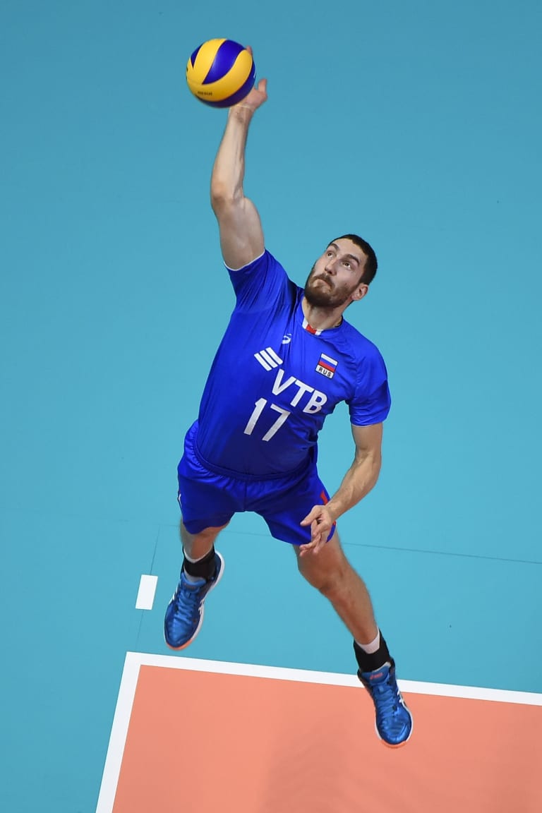 Mikhaylov, Russia's main man at the 2018 VNL