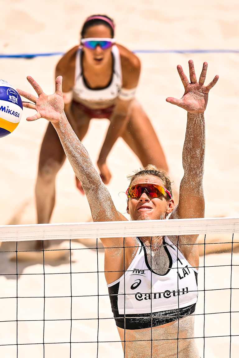 Graudina and Kravcenoka representing Latvia