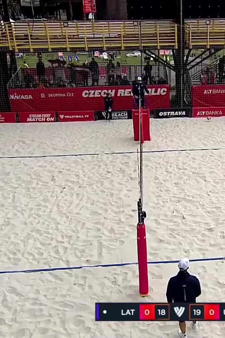 Tina Graudina Aces Leader in Kravcenoka Graudina vs. Cannon Sponcil - Top Aces_5821436