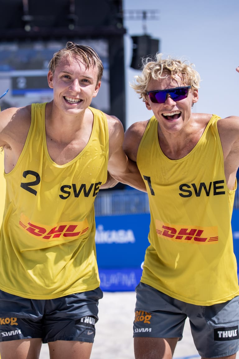 Ahman & Hellvig earn second Beach Pro Tour gold