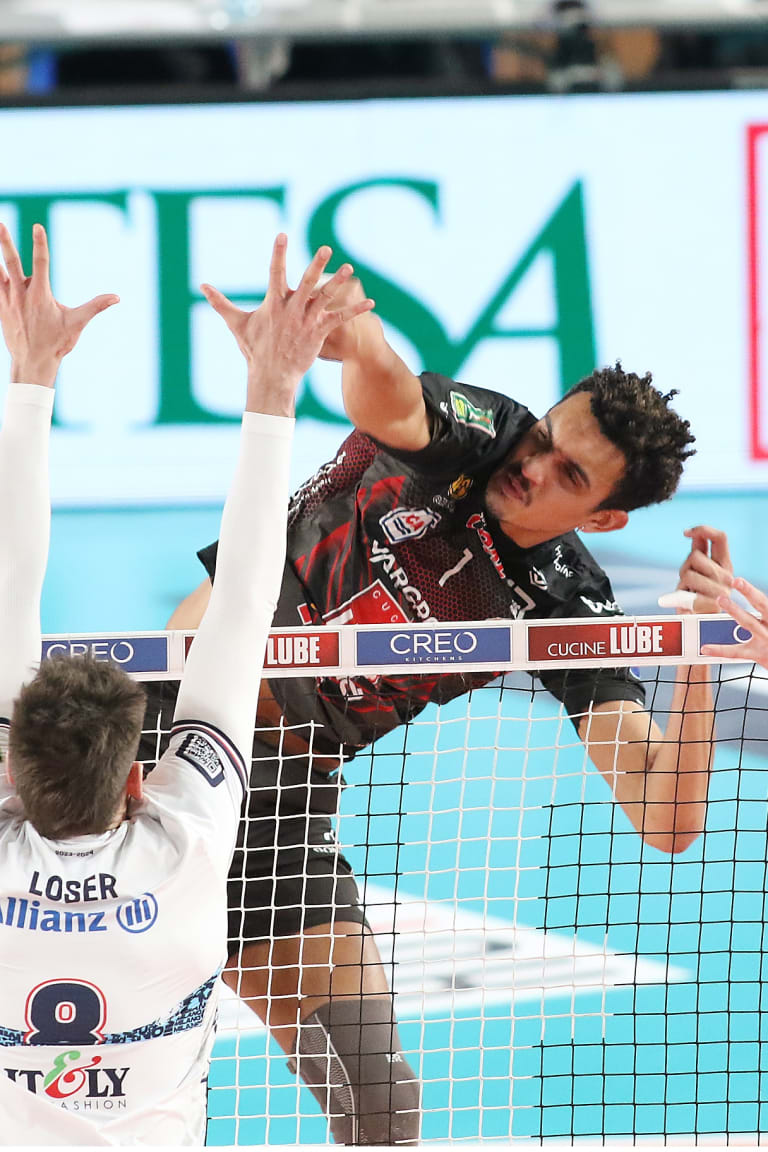 Chinenyeze shines as Lube edge Allianz in tight five-setter