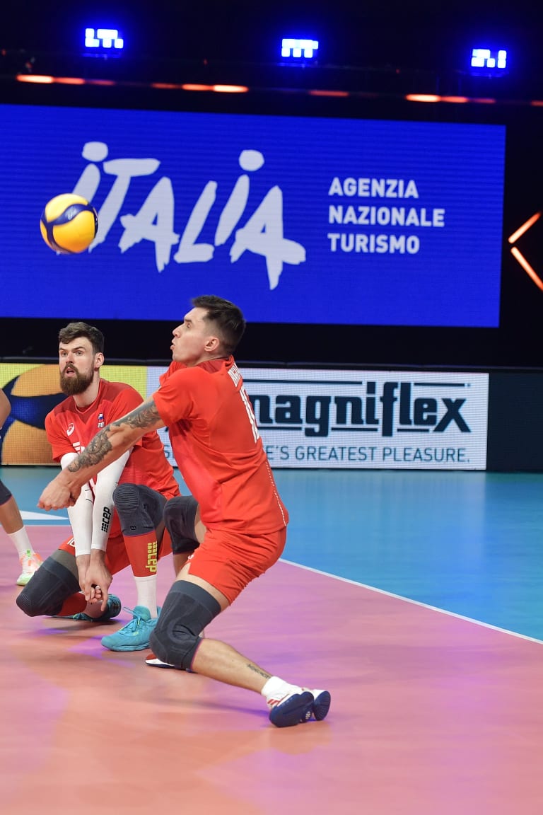 Squadre maschili pronte per dare il massimo nell'ultimo sprint di VNL 