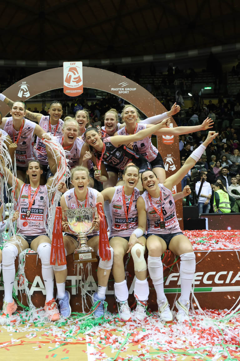 Imoco triumph in a match for the books and claim sixth Coppa Italia title