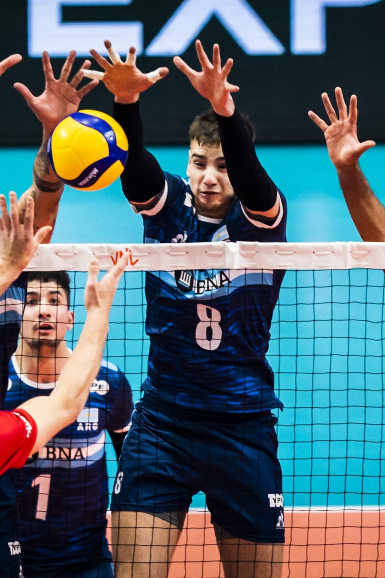 Middle Agustin Loser ready to step up for Argentina