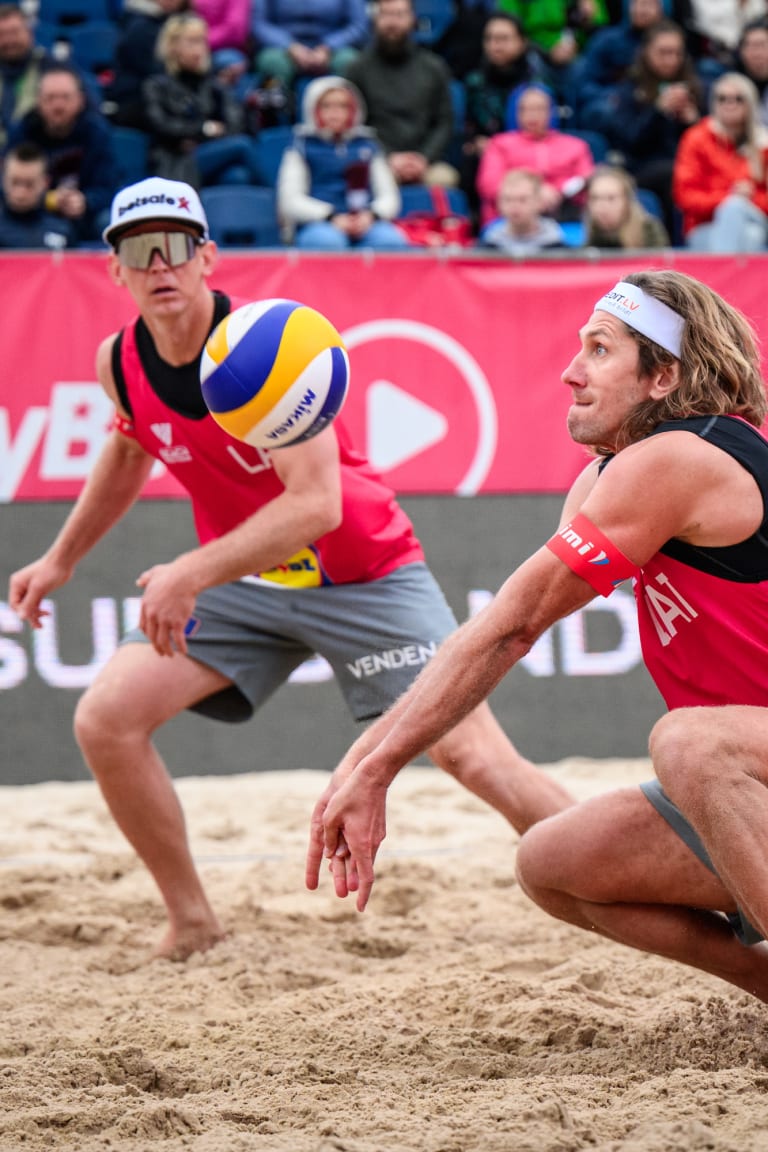 Home heroes Samoilovs & Smedins to spark beach fever in Jurmala again