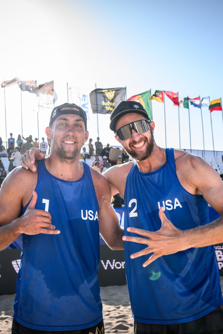 Brunner e Crabb si aggiudicano il tanto atteso titolo del Beach Pro Tour a Espinho