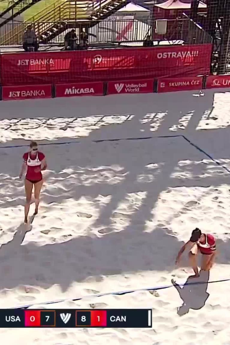 Sarah Pavan Sara Hughes Points Made Leaders in Kolinske Hughes vs. Pavan Melissa - Top Plays_5819069