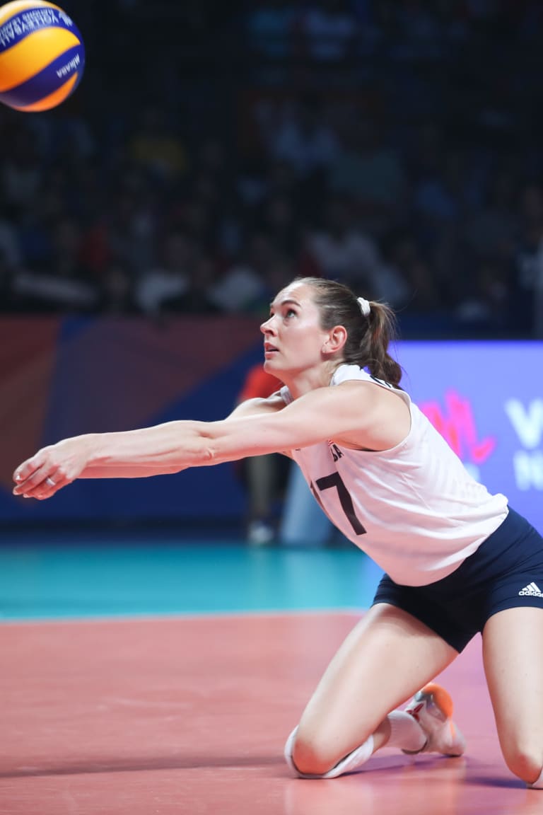 Courtney holds court in VNL Finals
