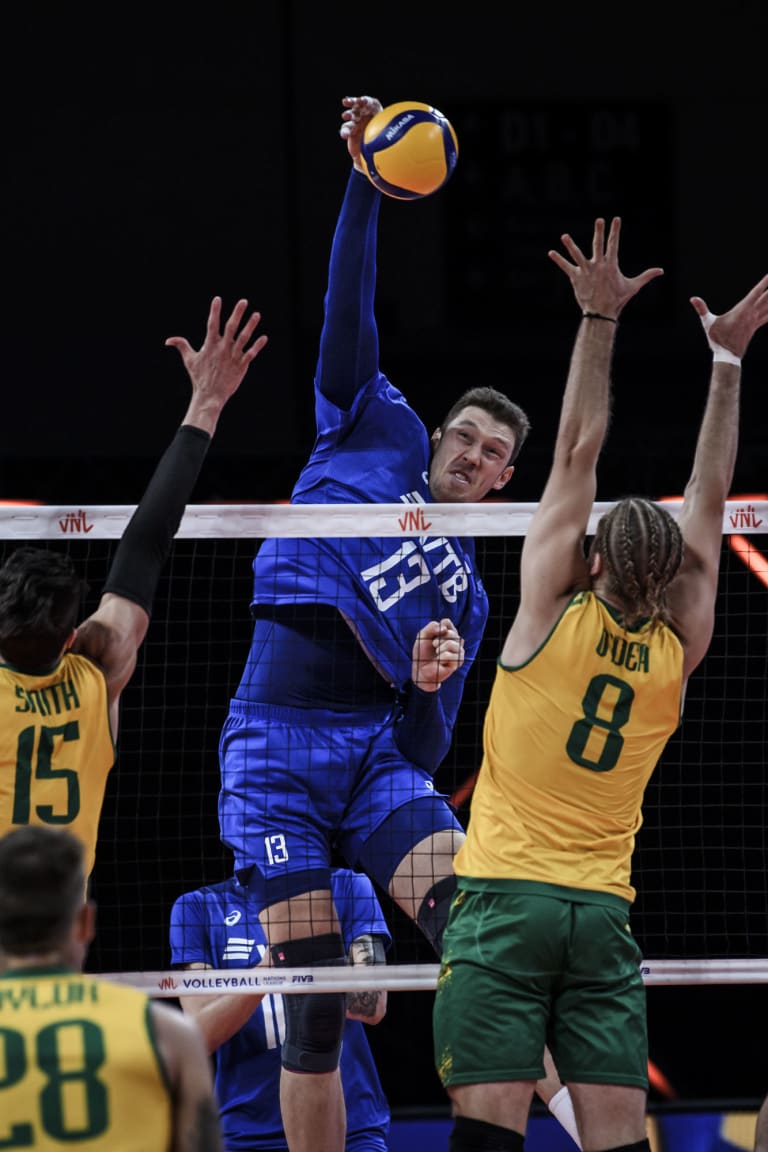 RUS-AUS Men VNL 2021 04.06.2021 | volleyballworld.com