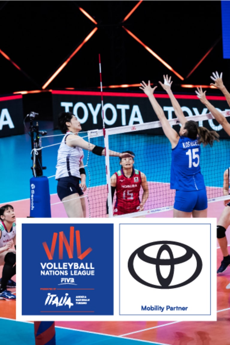 Volleyball World dà il benvenuto a Toyota quale Mobility Partner della VNL 2021 presented by ENIT - Agenzia Nazionale del Turismo