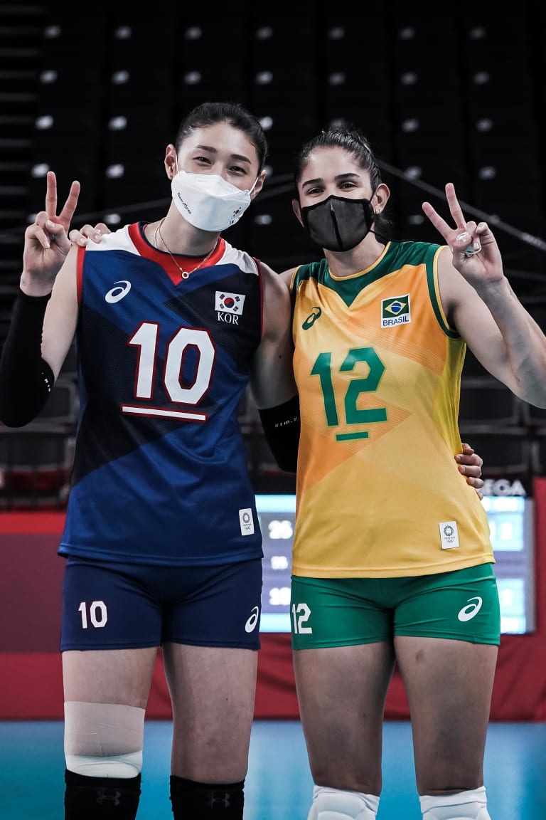 Natalia e Kim si godono la loro amicizia