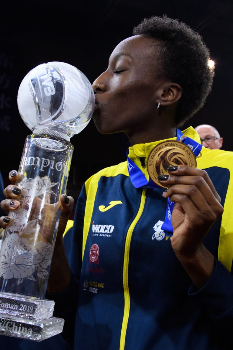 Egonu reigns as MVP of the 2019 Women's Club World Championship