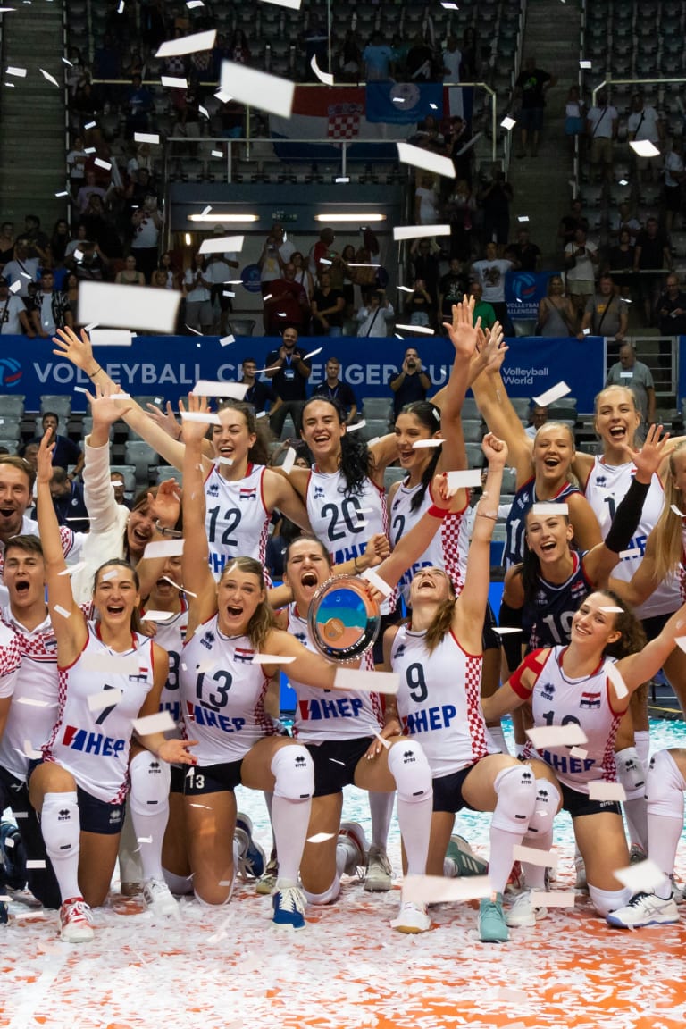 Croatia and Cuba secure Volleyball Challenger Cup titles