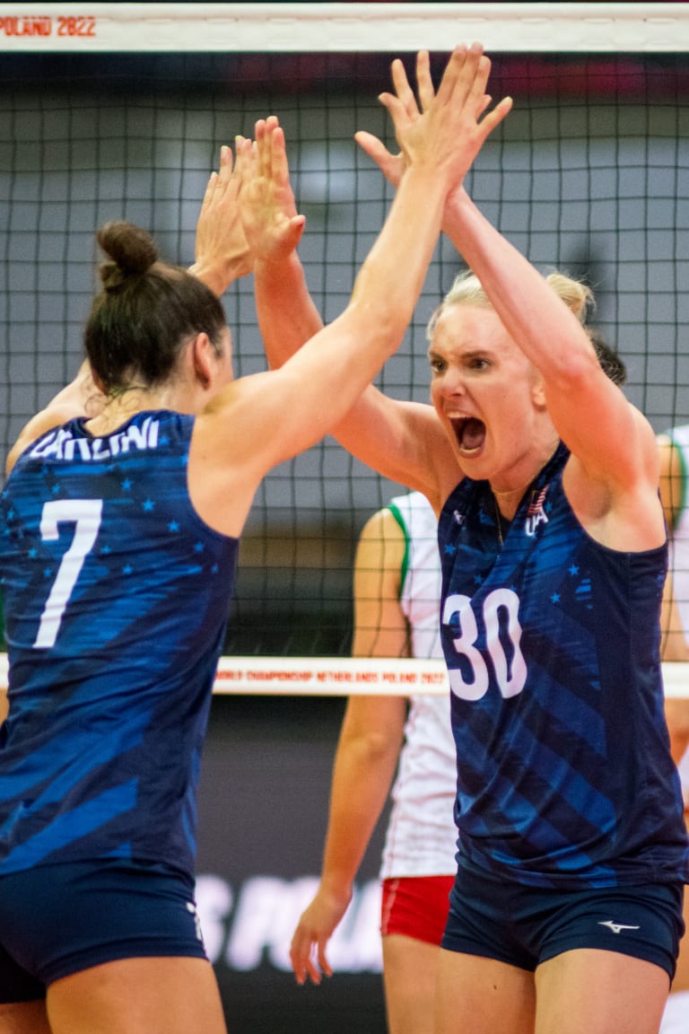 USA lead teams in Pool C and progress