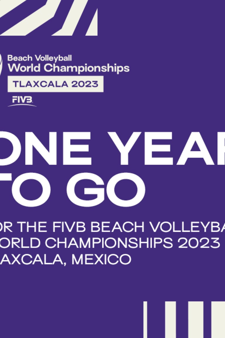 One year countdown to Beach Volleyball World Championships in Mexico begins!