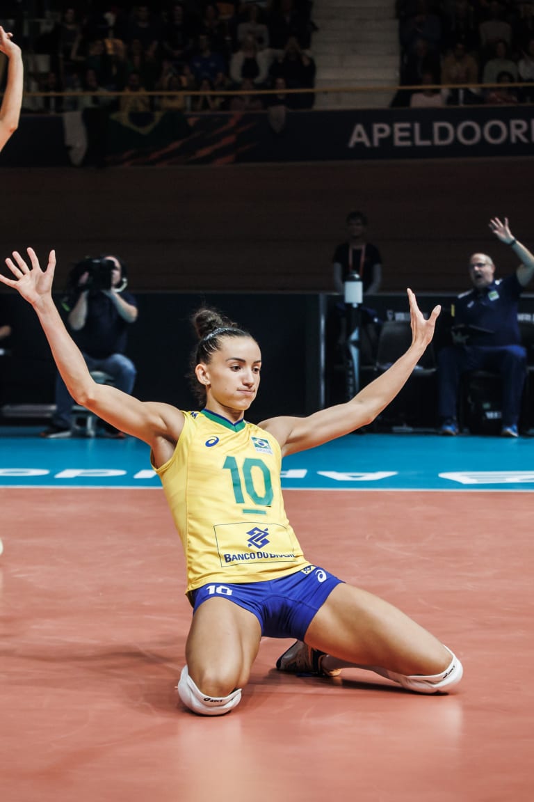 World Championship Best Outside Hitter Gabi celebrates 1 million followers on Instagram