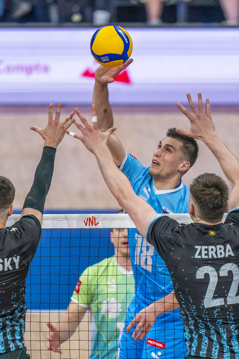 Cebulj fuels Slovenia to fourth VNL win
