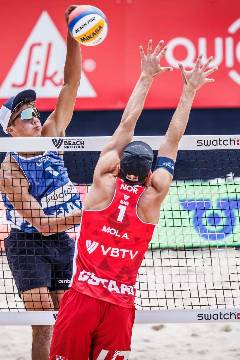 Benesh e Partain sconvolgono i campioni olimpici a Gstaad.