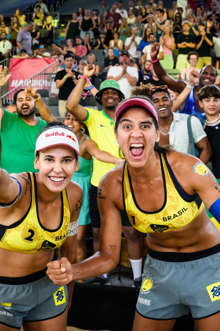 Duda e Ana Patrícia dominano e conquistano l'oro all'Elite16 di Amburgo.